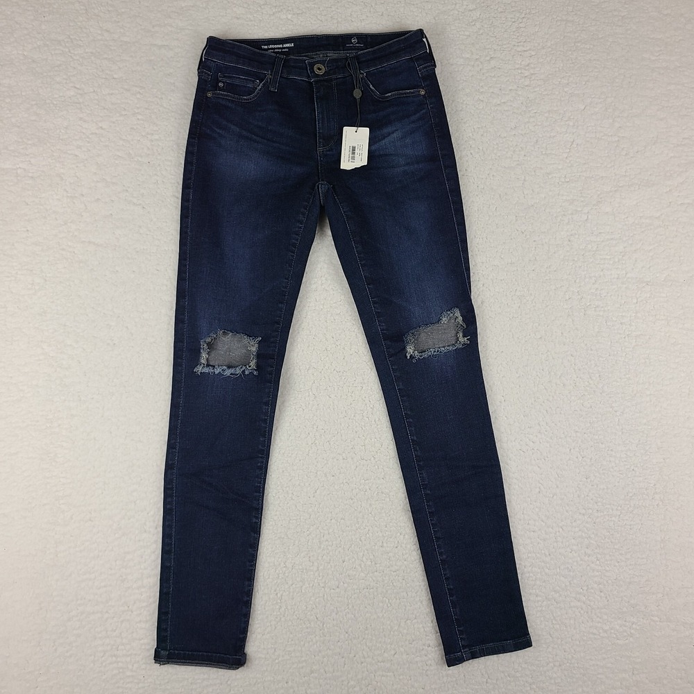 AG Adriano Goldschmied Jeans‎ Womens 24 The Legging Ankle Super Skinny NWT NEW